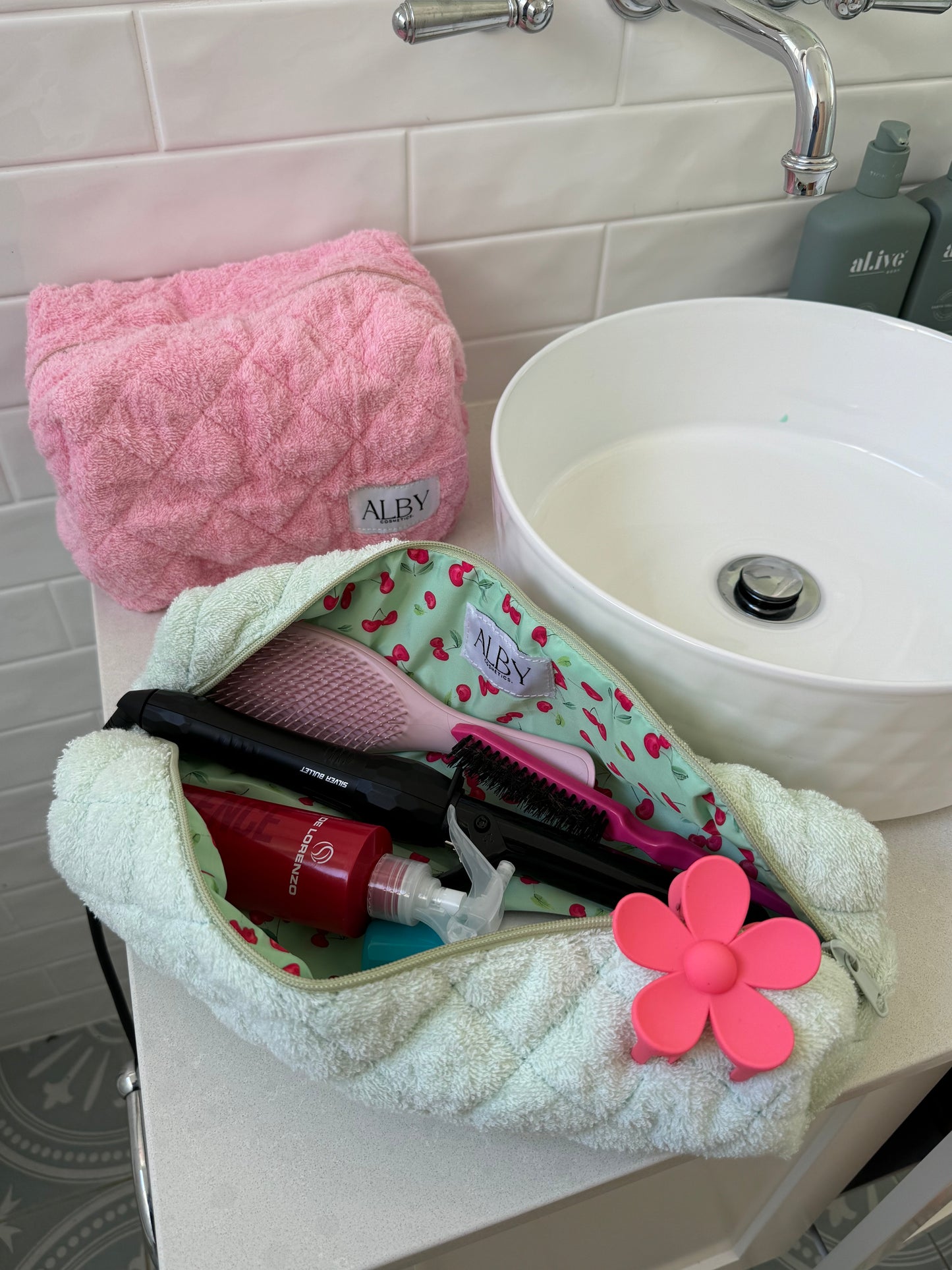 Cherry Pie Hair Tool Bag