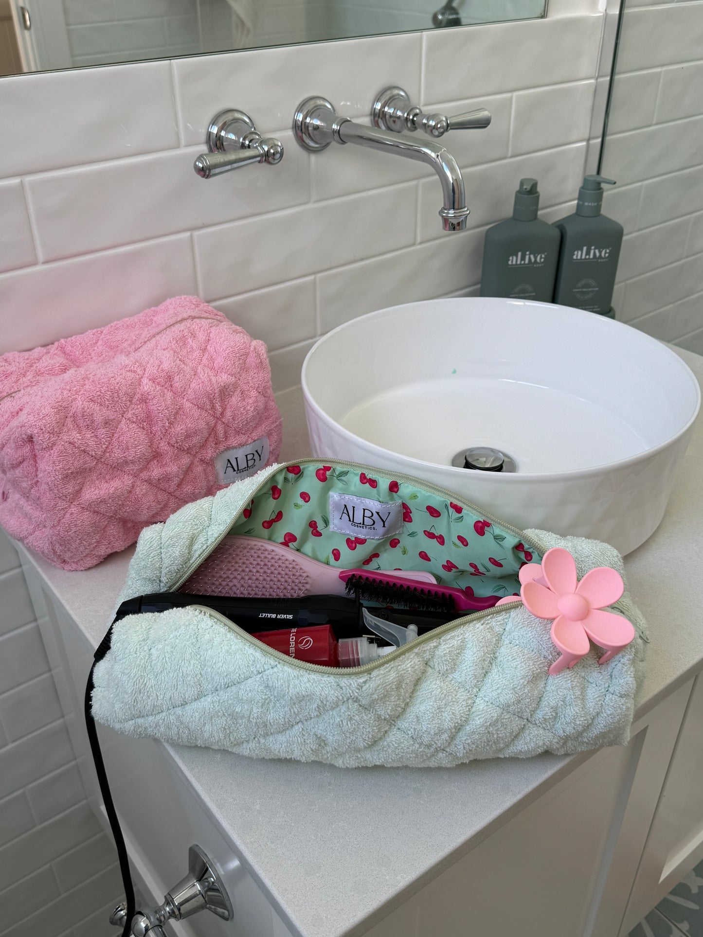 Cherry Pie Hair Tool Bag
